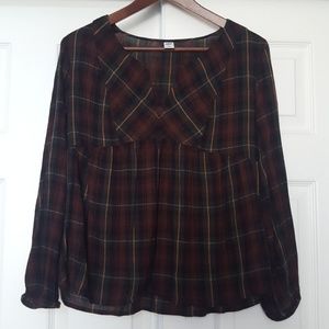 Flannel Top